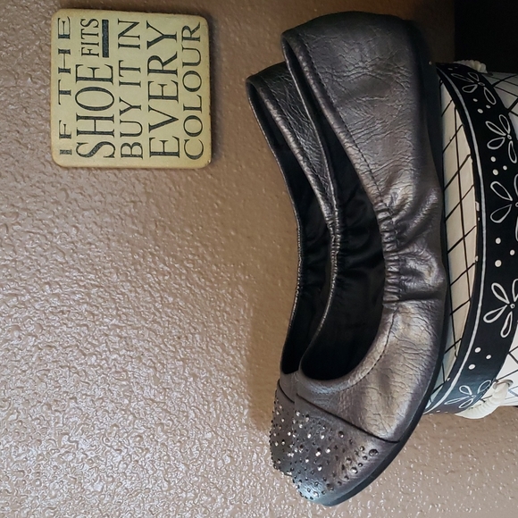 🦋4 for $20, or as marked. EUC- Style & Co ‘Bailey’ Flat w/Crystal Toe Cap - Picture 7 of 10